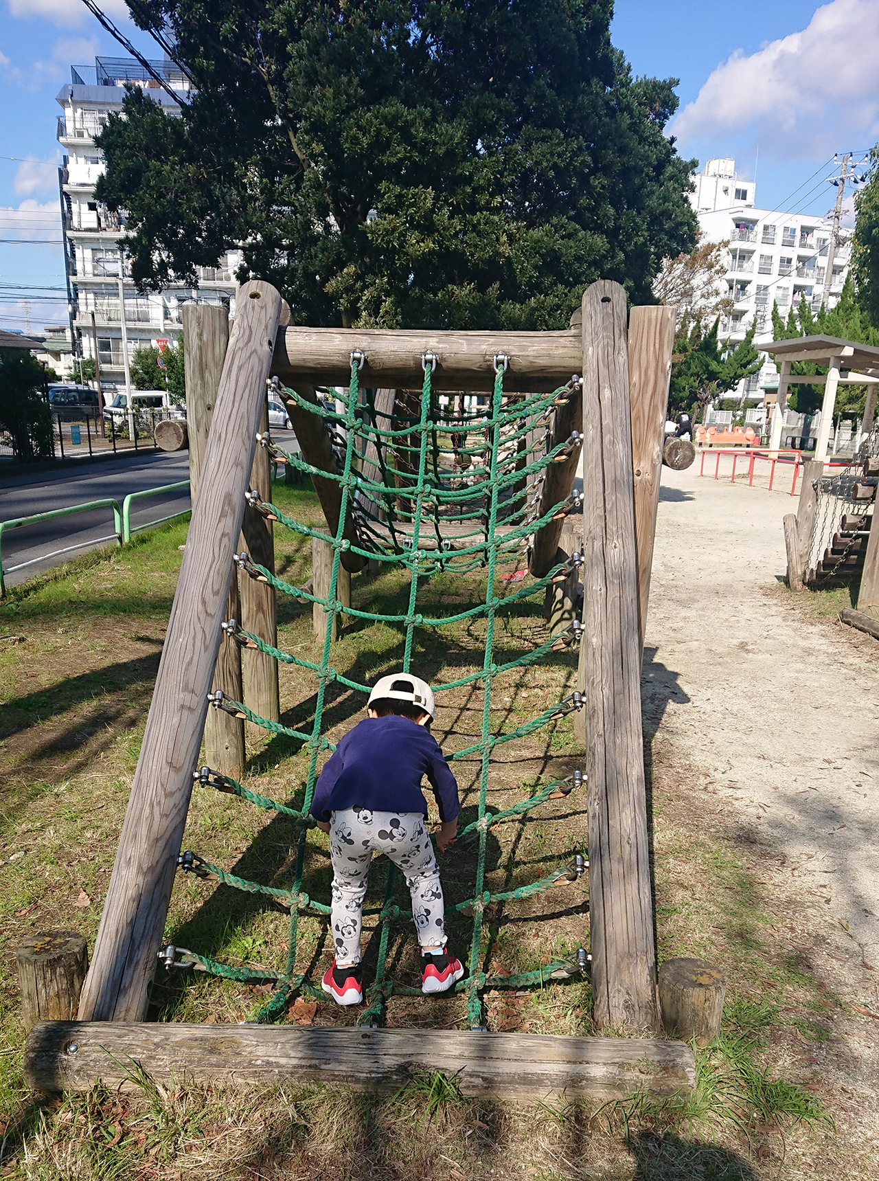 行徳 福栄公園 は 小さい子供のアスレチック入門にオススメ